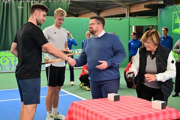 Doubles Winner PAULSON A./RIKL P. (CZE) ©Roland Strimmer