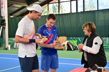 Doubles Finalists NEUCHRIST M. (AUT)/PAUL J. (SUI) ©Roland Strimmer