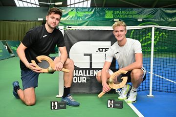 Doubles Winner PAULSON A./RIKL P. (CZE) ©Roland Strimmer