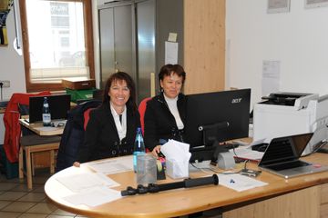 Office with Antonia Moroder and Marion Kostner ©A.Runggaldier