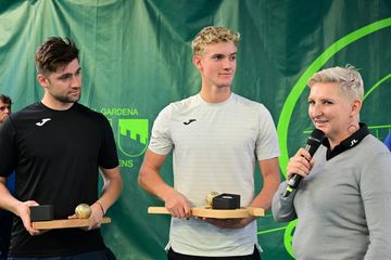 Doubles Winner PAULSON A./RIKL P. (CZE) ©Roland Strimmer