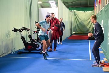 Warmup zone ©R.Strimmer