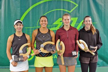 Doubles Finalists OVCHARENKO Ekaterina_SAKELLARIDI Sapfo GRE © A.Runggaldier