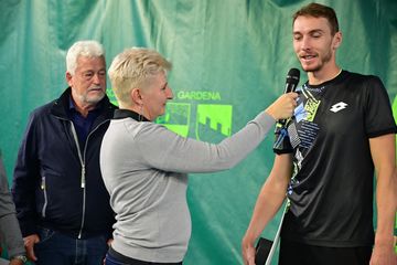 Ellis Kasslatter interviewing Winner KLEIN Lukas (SVK) ©RolandStrimmer